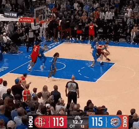 VVgJi, 抢用砸扣将, 火箭和雷霆